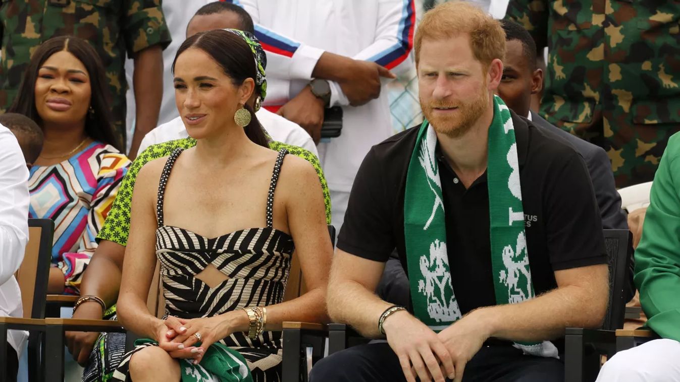 Harry herceg és Meghan Markle Nigériában