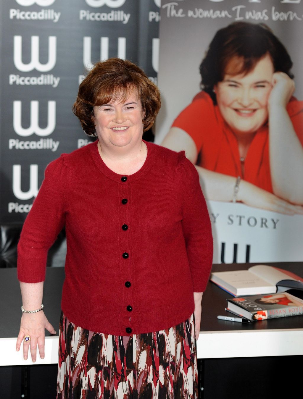 Susan Boyle Book Signing - London