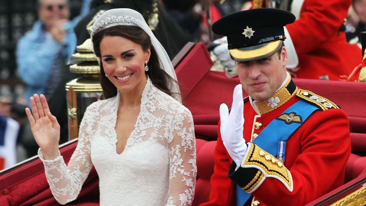 Royal Wedding - Carriage Procession To Buckingham Palace And Departures