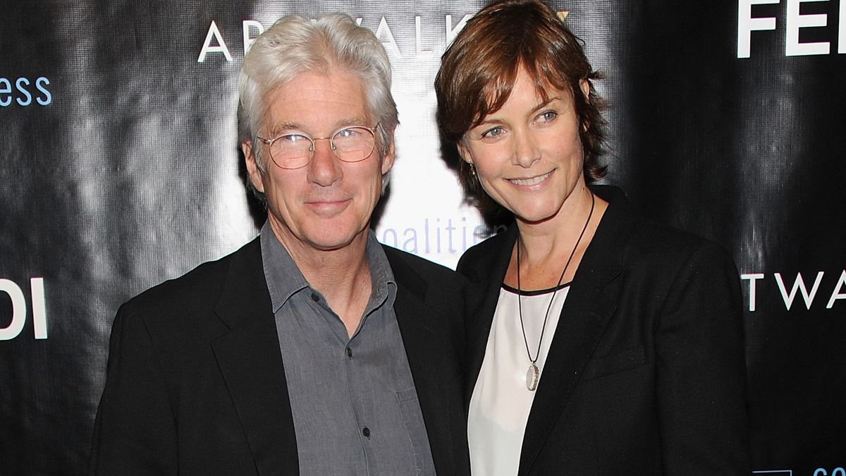 Richard Gere és első felesége, Homer édsanyja, Carey Lowell 2011-ben