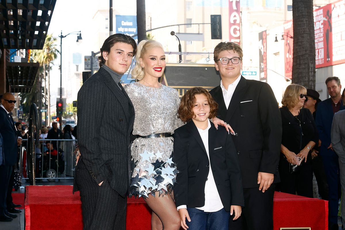 Gwen Stefani Honored With Star On The Hollywood Walk Of Fame