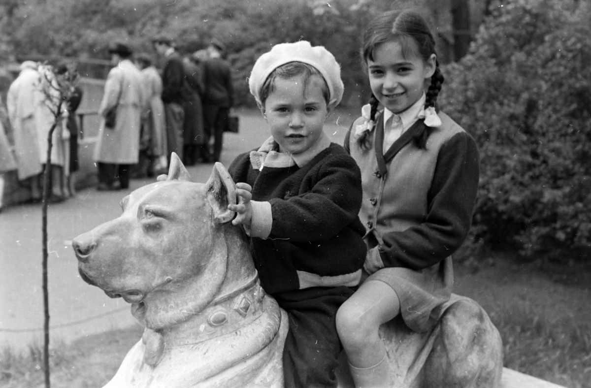 Budapesti Vidám Park, retro, gyerekek, Fekvő kutya