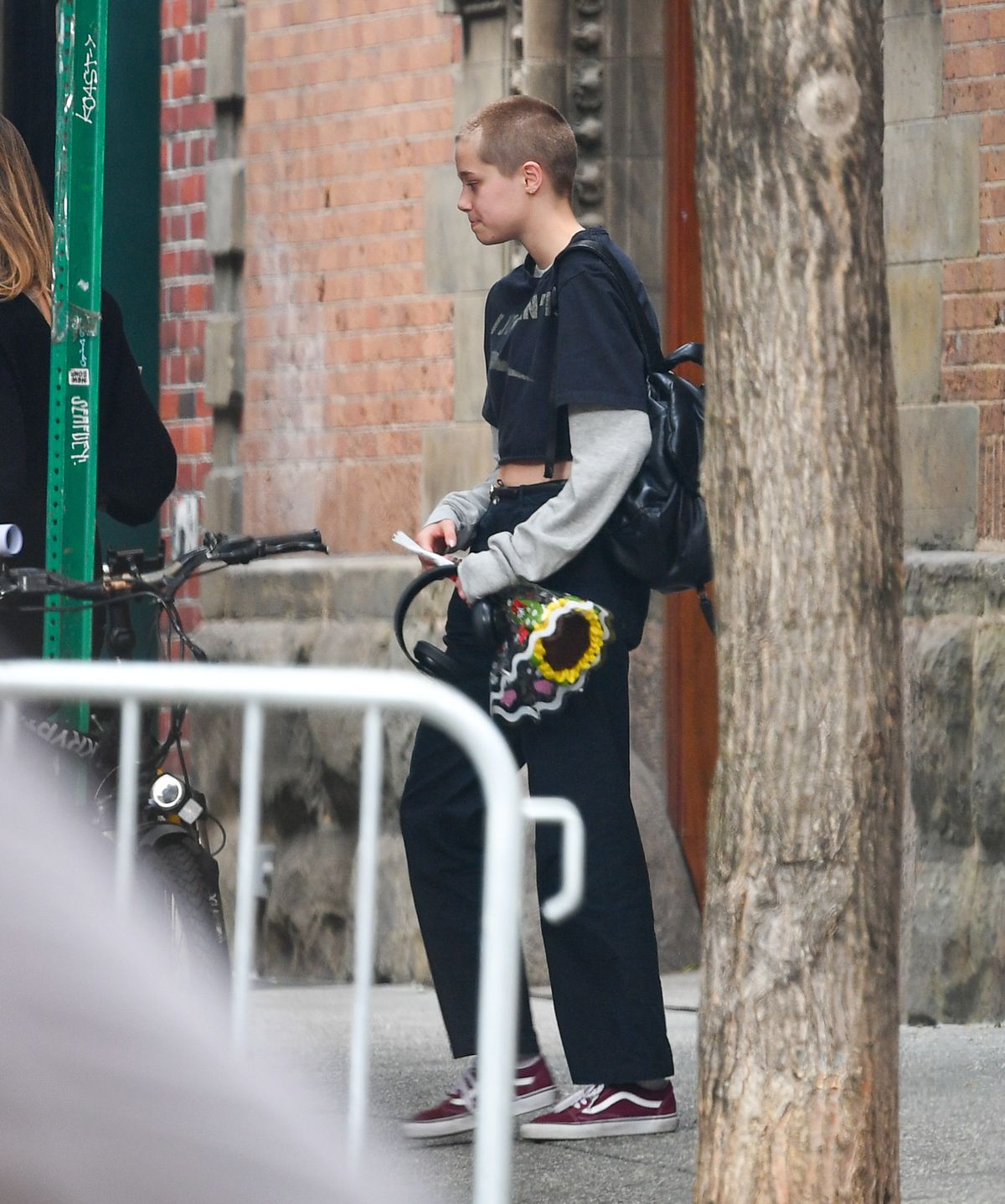 Shiloh Jolie-Pitt Angelina Jolie is Spotted Out With Her Daughter in New York City