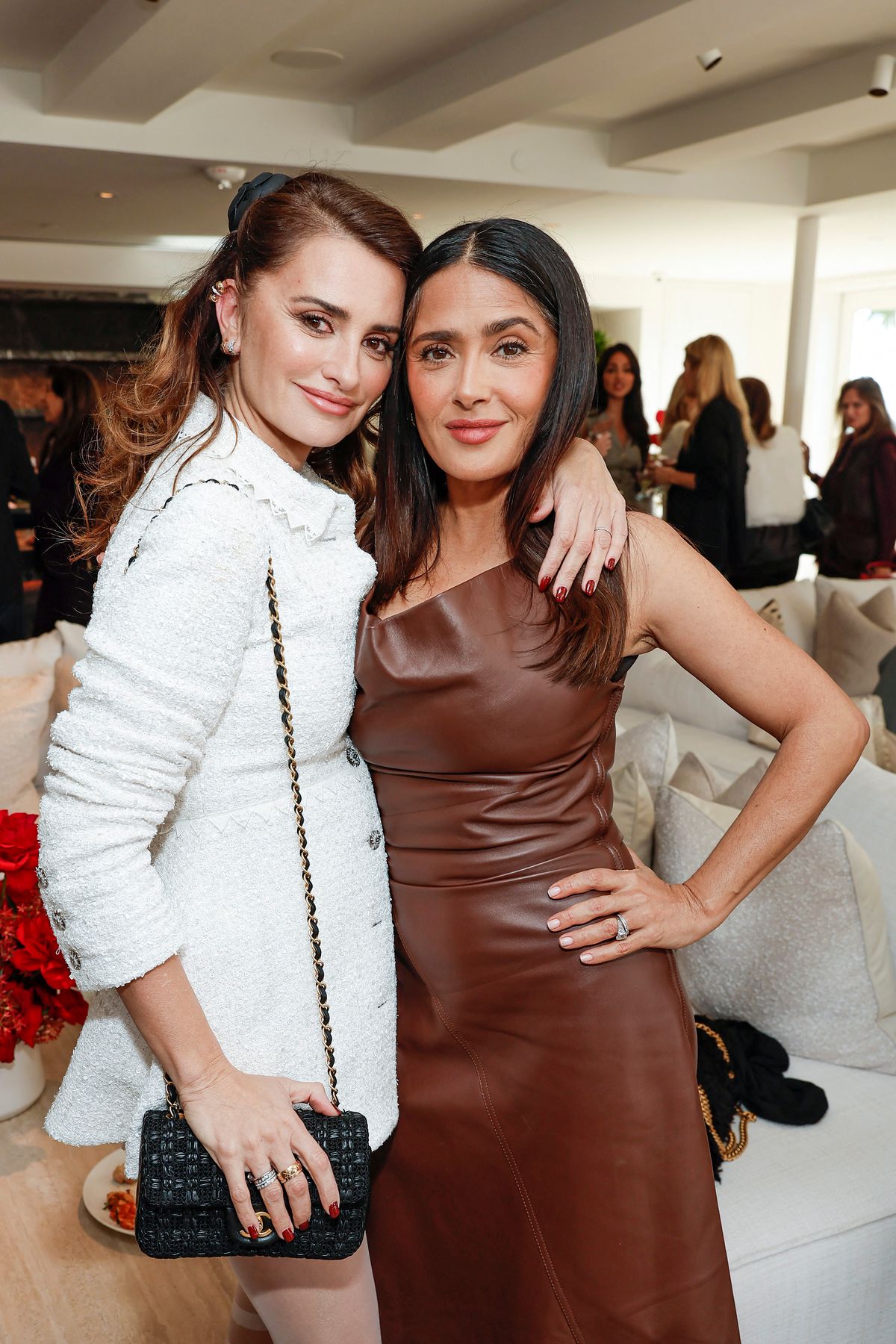 Salma Hayek Pinault and Kristen Stewart Host a Celebratory Luncheon at the Mandarin Oriental Residences, Beverly Hills Honoring Penelope Cruz's Starring Role In Michael Mann's Ferrari