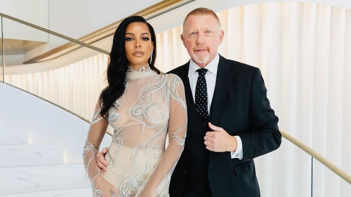 Boris Becker és barátnője, Lilian de Carvalho Monteiro