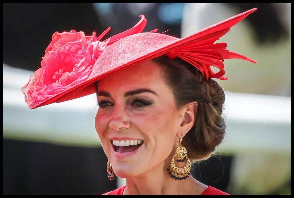 Royals attend the Royal Ascot Day Four races, Ascot, UK.
