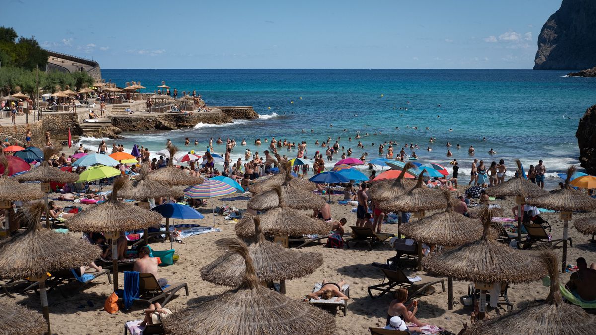 Mallorca, strand, koronavírus