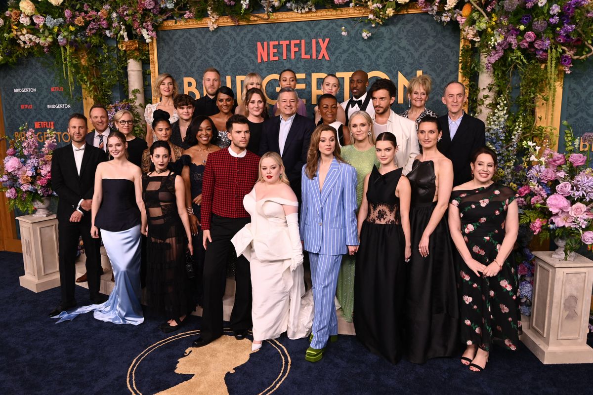 Red carpet for the world premiere of Netflix ‘Bridgerton’ season 3