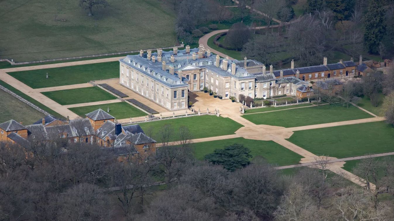 Aerial Photograph of Althorp, Northamptonshire