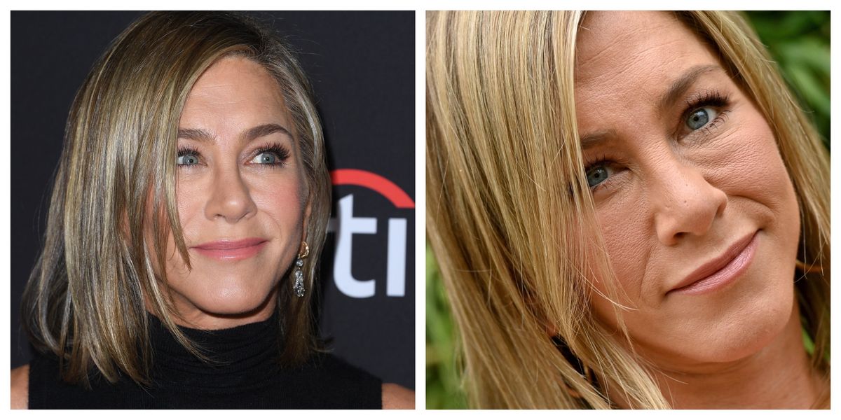 Jennifer Aniston arcán áprilisban még nyoma sem volt a duzzanatnak