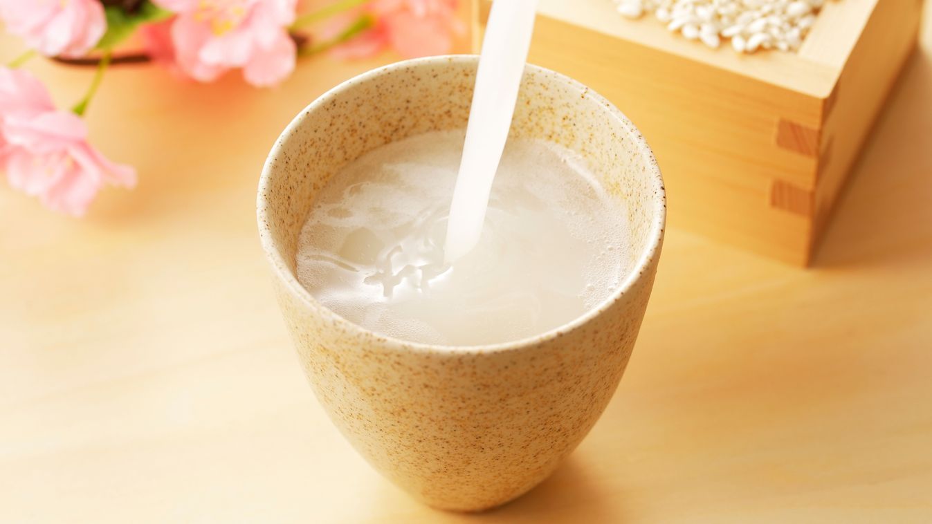 Amazake.,Sweet,Drink,Made,From,Fermented,Rice.