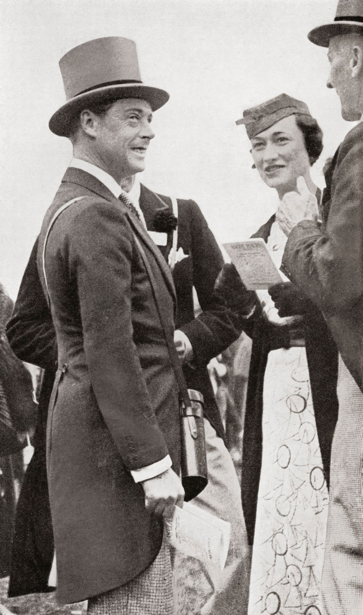 The Prince Of Wales
A walesi herceg, később Edward Viii király, Ascot Races-en Wallis Simpsonnal 1935-ben