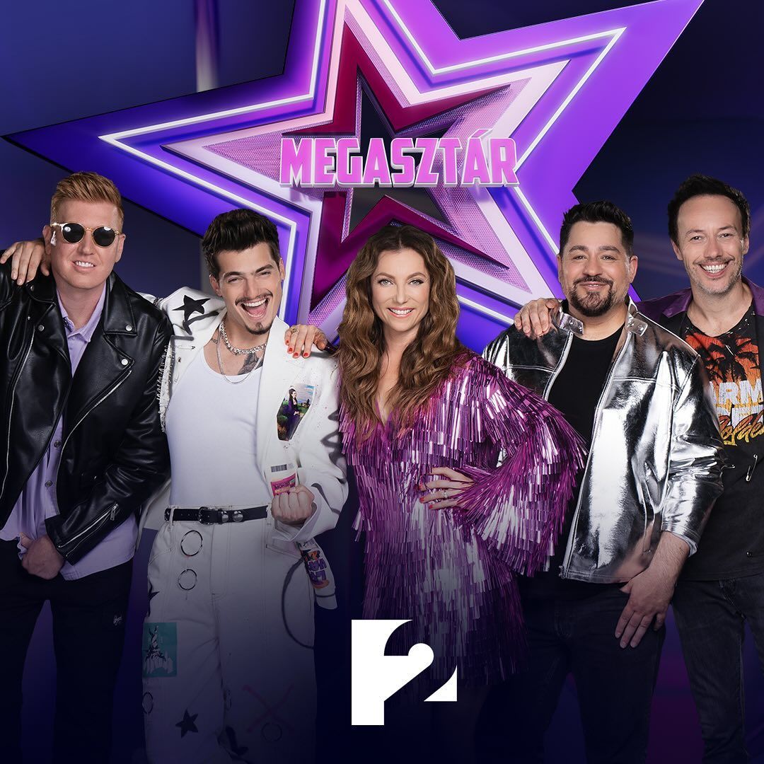 Megasztár 2024 zsűri, TV2, Marsalkó Dávid, Marics Peti, Rúzsa Magdi, Molnár Ferenc Caramel, Papp Szabi