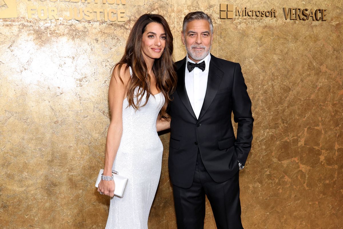 George Clooney és Amal Clooney egy jótékonysági rendezvényen