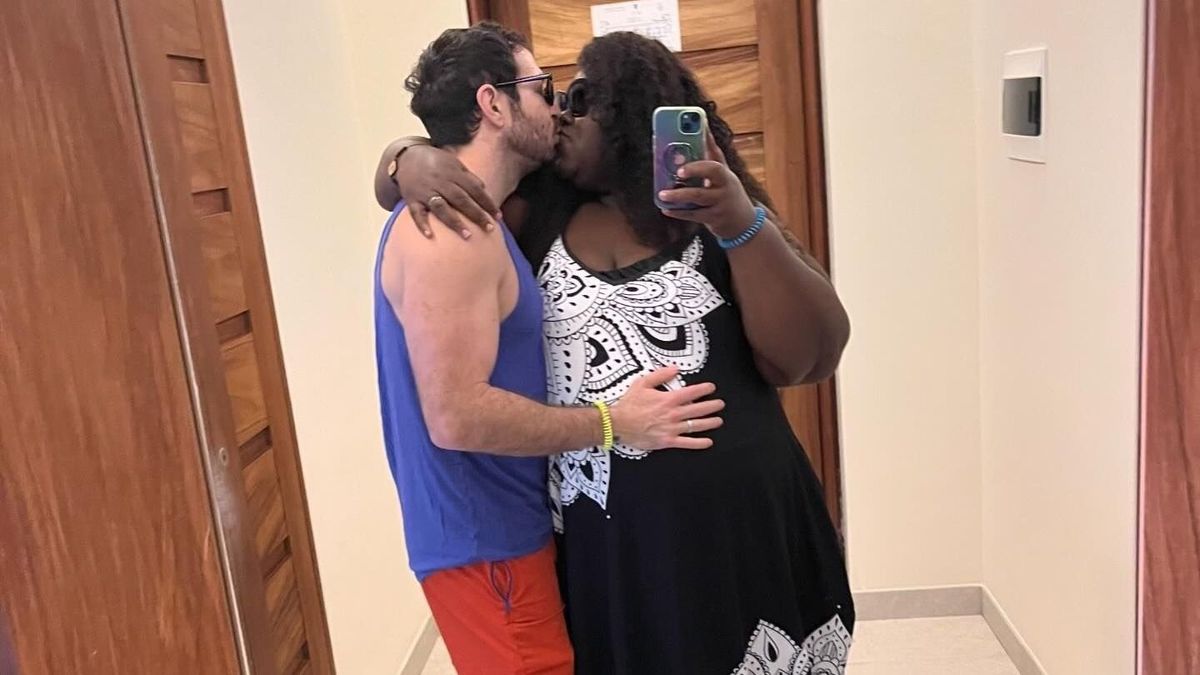 Gabourey Sidibe és férje, Brandon Frankel