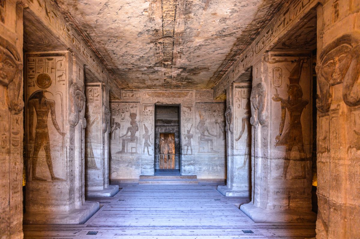 Abu,Simbel,,Egypt,-,Dec,3,,2014:,Interior,Of,The