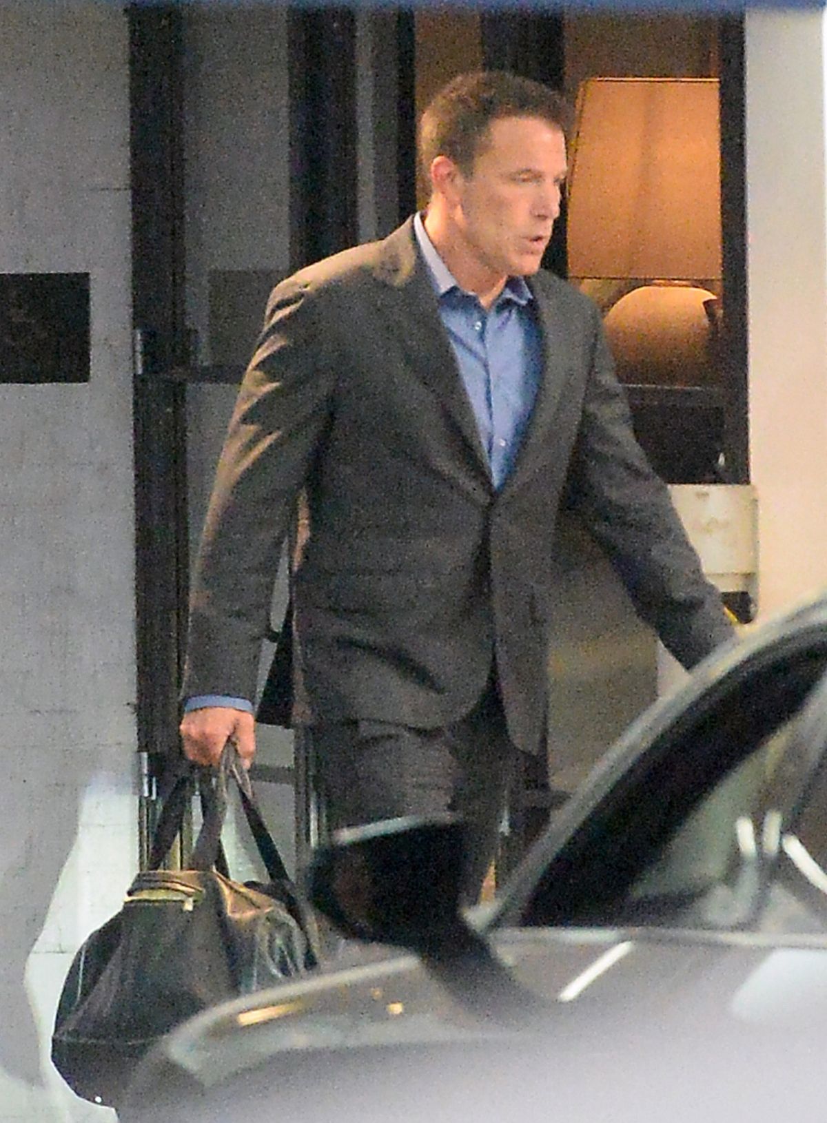 Ben Affleck Spotted Headed to Work After Spending His Anniversary Away From Jlo in Los Angels