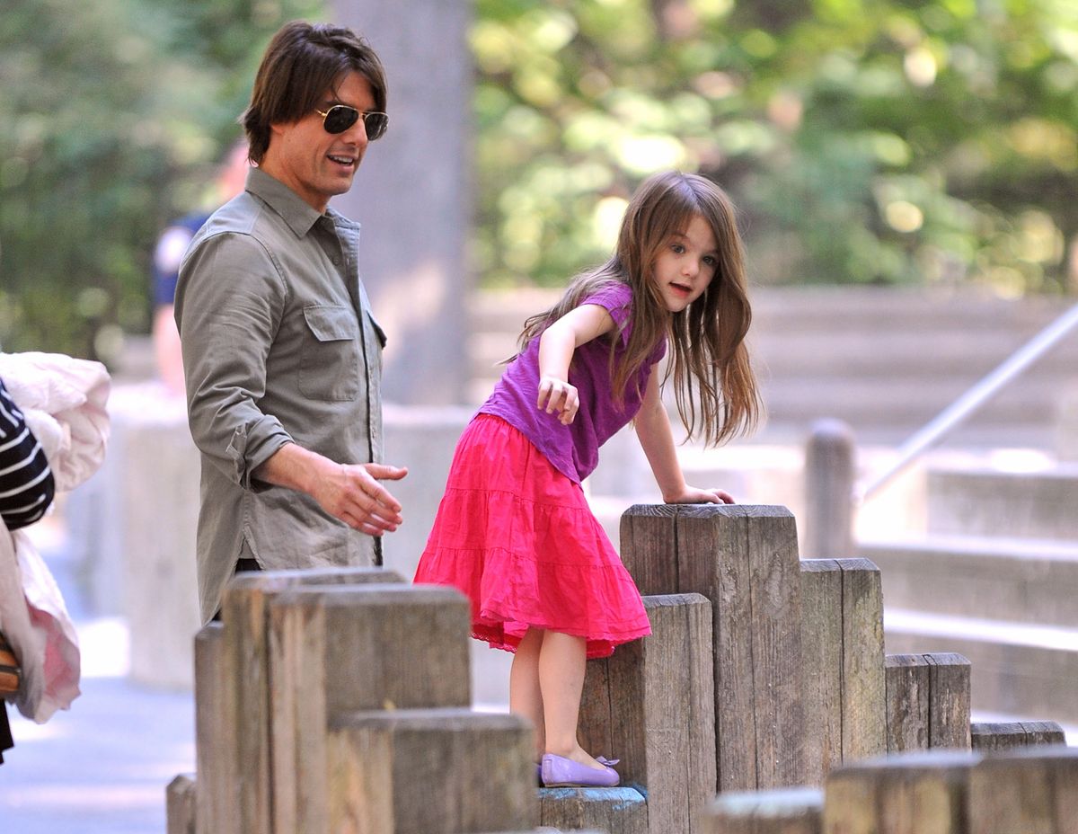 Tom Cruise, Suri Celebrity Sightings In New York City - September 7, 2010