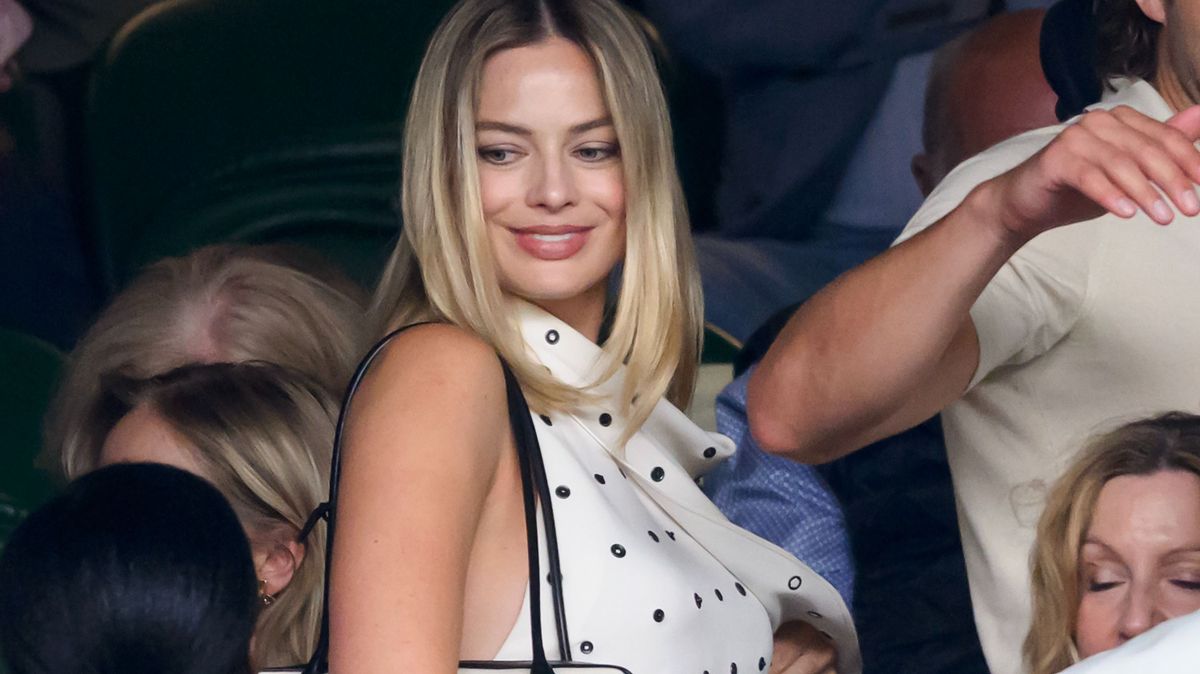 Margot Robbie Wimbledonban: már biztos, hogy várandós 