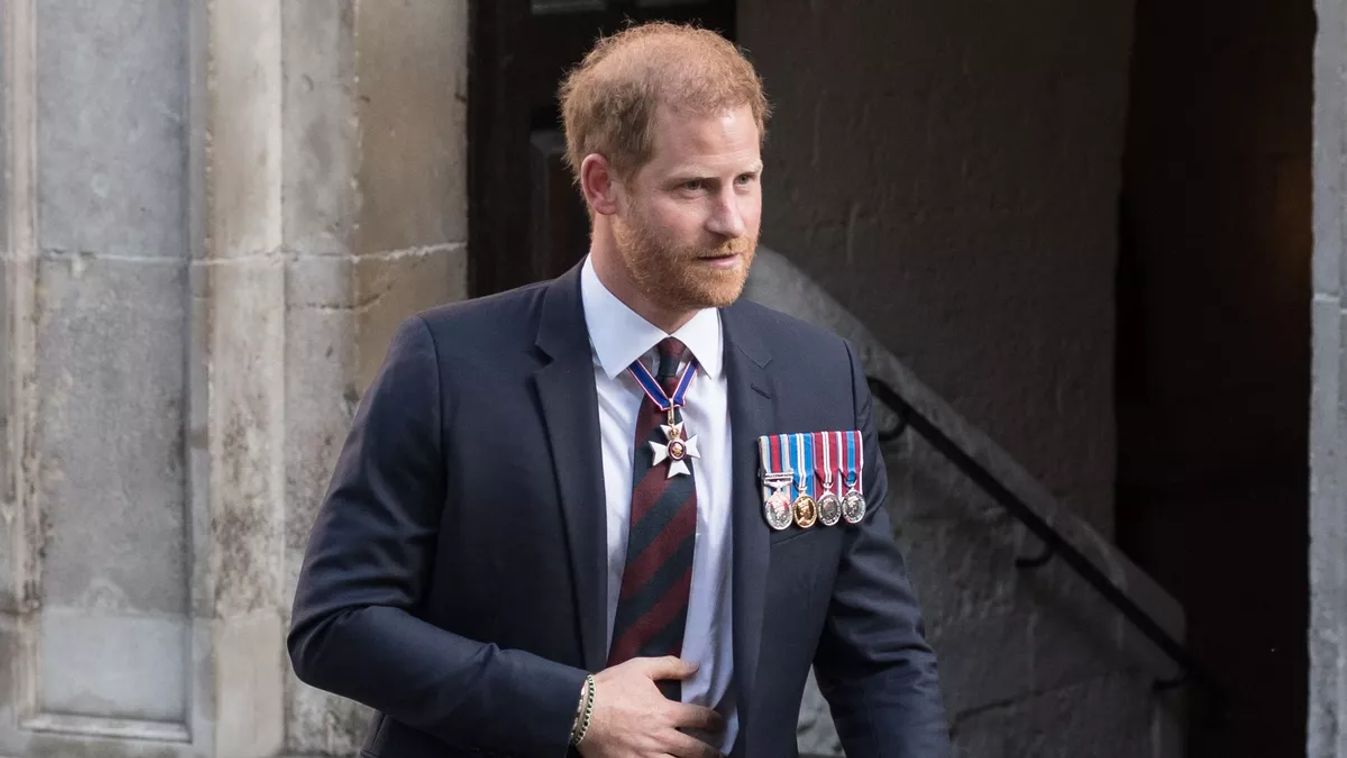 Prince Harry attends Invictus Games Service at St Paul's Cathedral in London