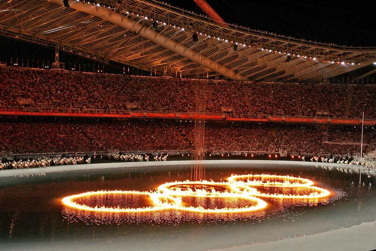 2004 SUMMER OLYMPIC GAMES, Olimpiai nyitóünnepségek