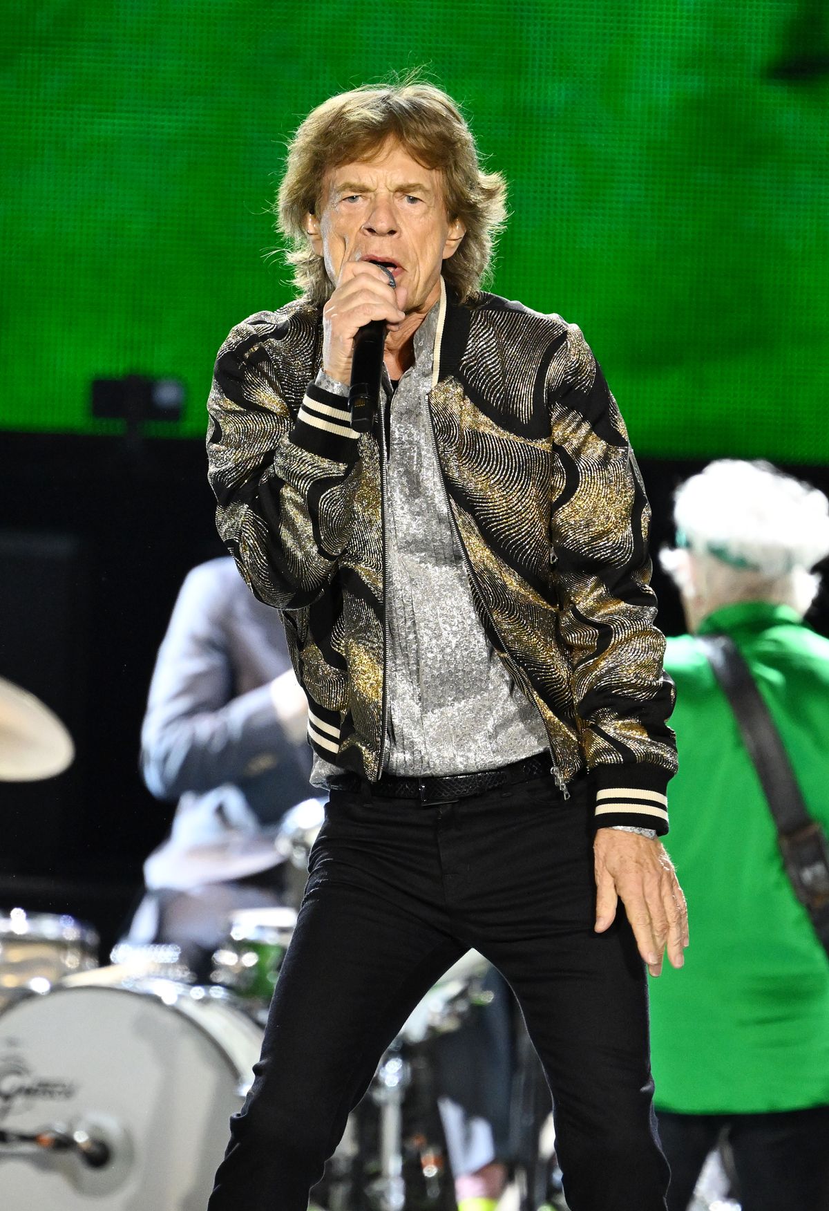 The Rolling Stones "Hackney Diamonds Tour" at SoFi Stadium, Mick Jagger