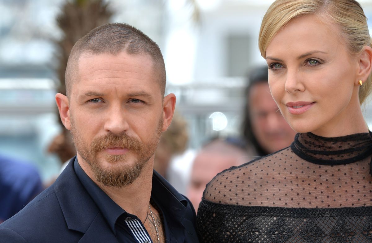 "Mad Max: Fury Road" Photocall - The 68th Annual Cannes Film Festival Tom Hardy, Charlize Theron