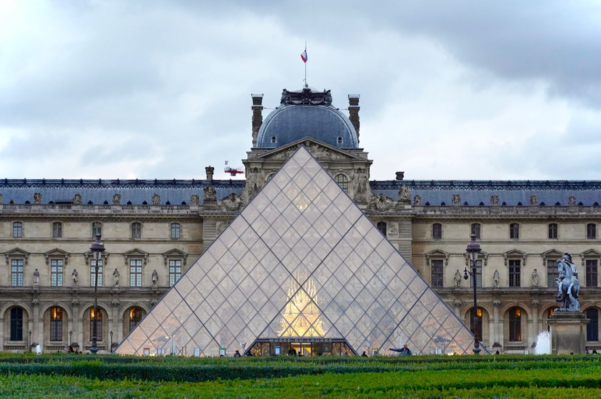 Paris,,France,-,June,20,,2018:,The,Louvre,,On,The