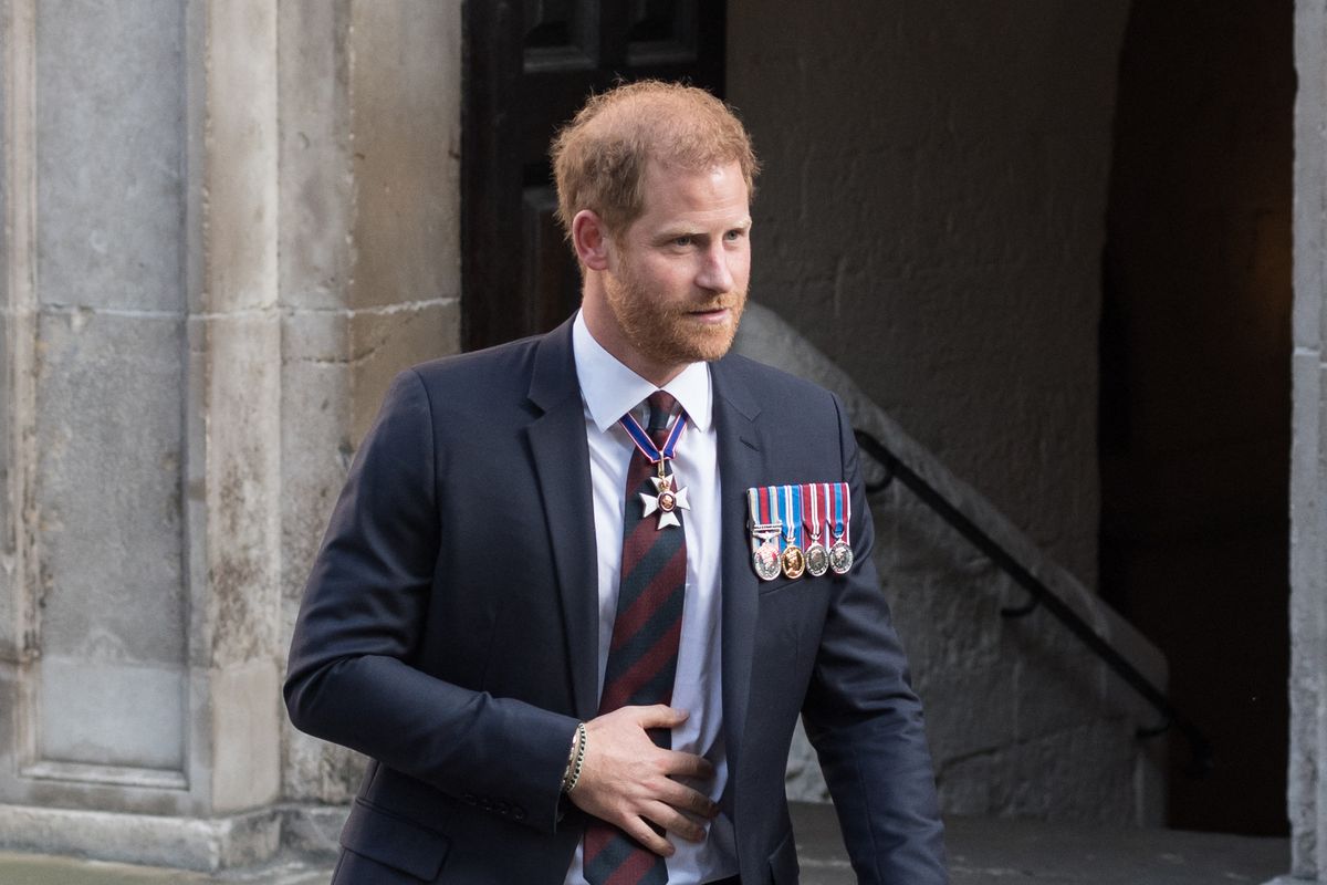 Prince Harry attends Invictus Games Service at St Paul's Cathedral in London