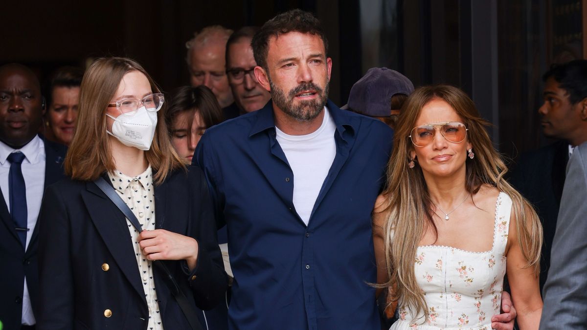 Jennifer Lopez, Violet Affleck, Ben Affleck