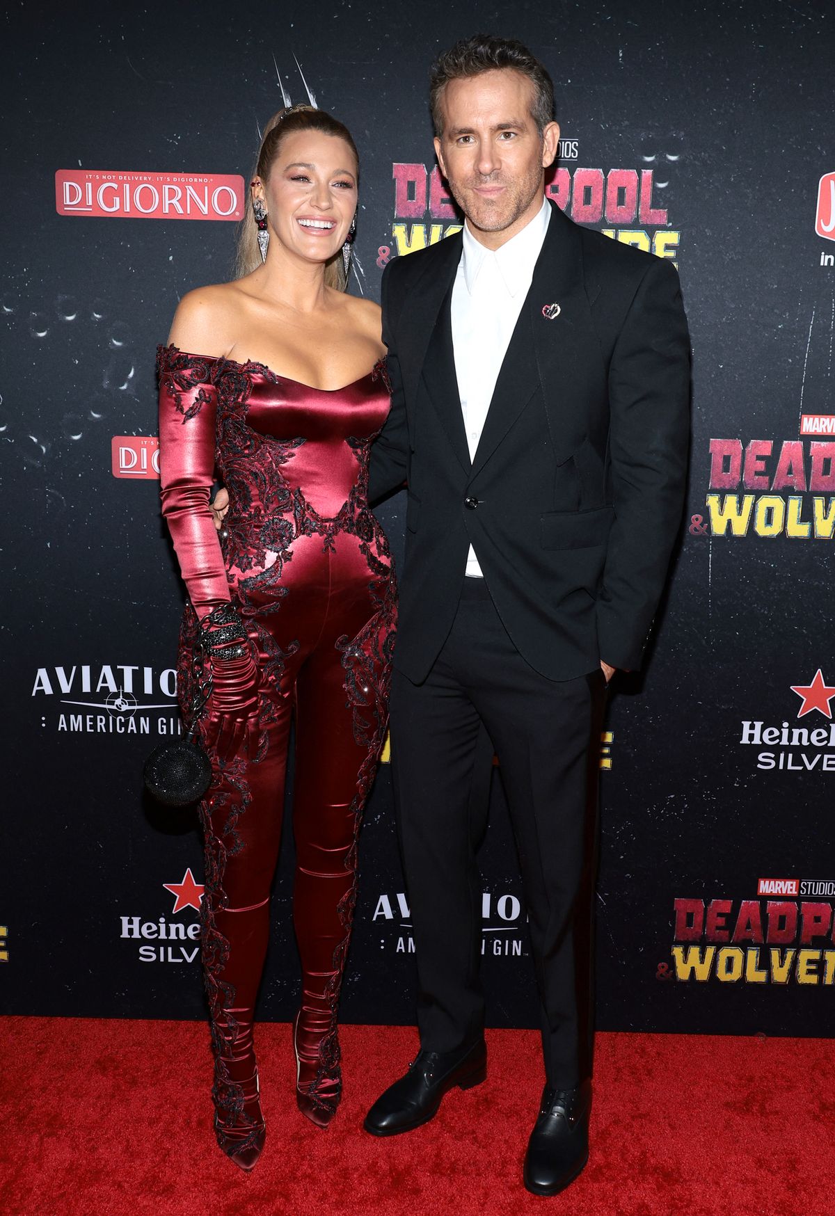 "Deadpool & Wolverine" New York Premiere, Ryan Reynolds, Blake Lively