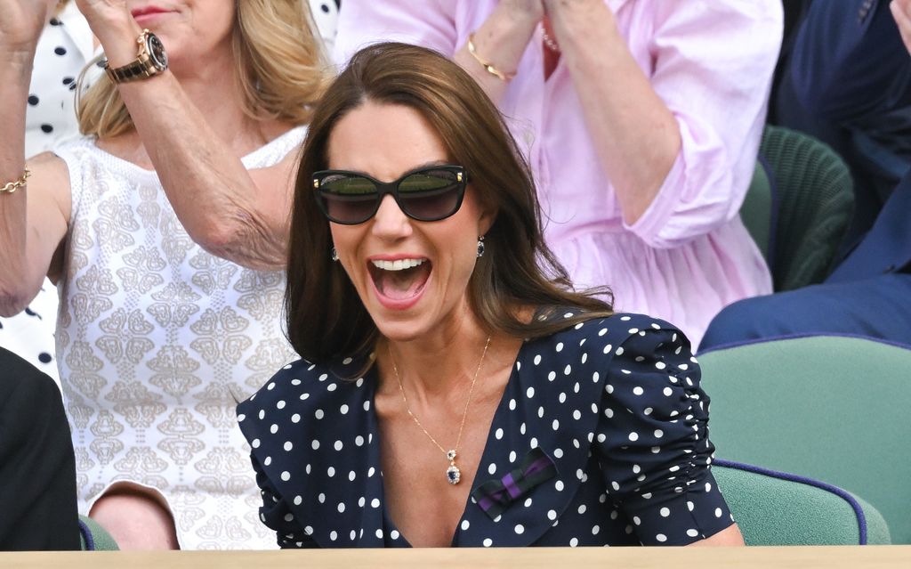 The Duke And Duchess Of Cambridge Attend The Wimbledon Men's Singles Final