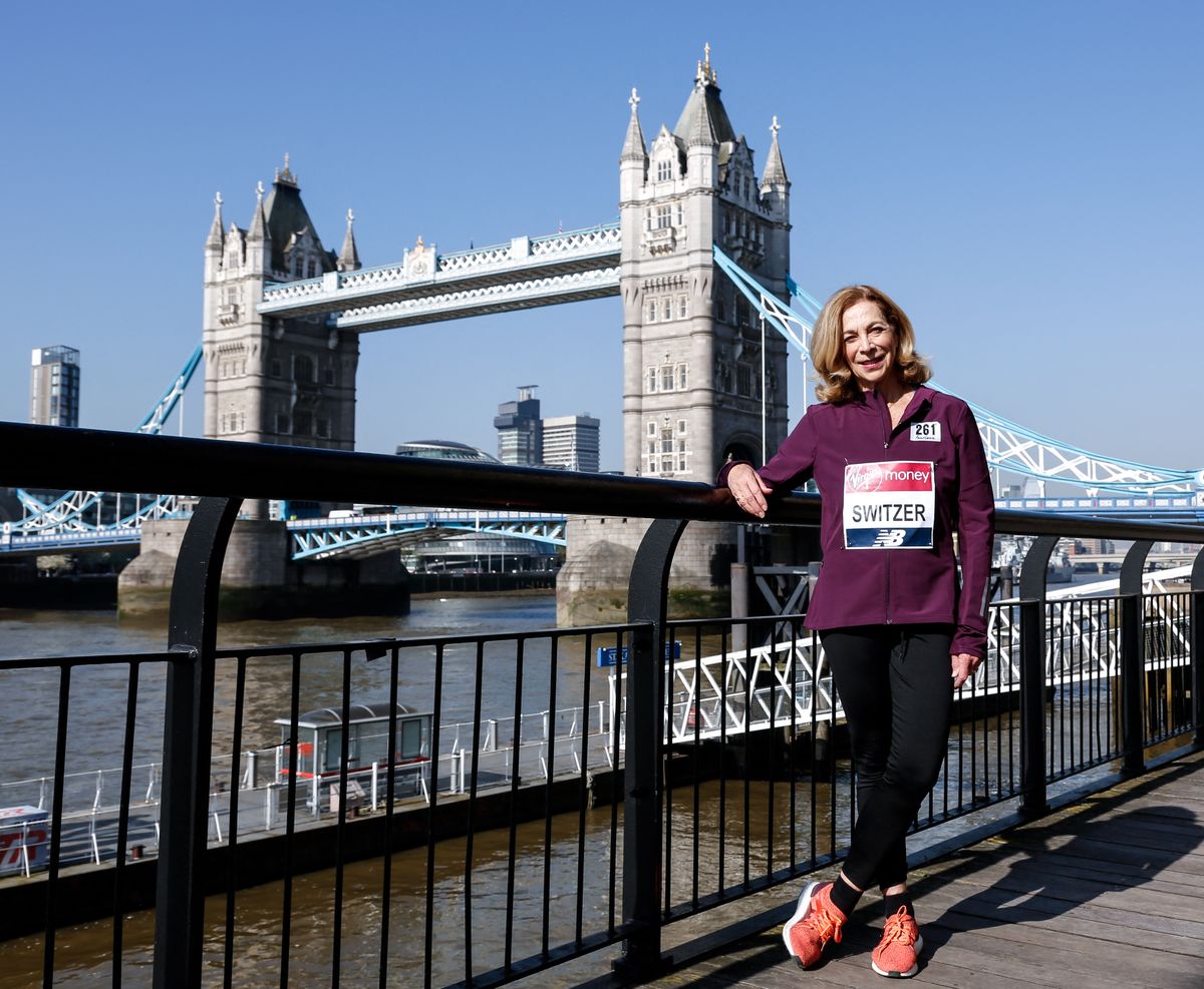 Runners Prepare for 2018 London Marathon
Kathrine Switzer