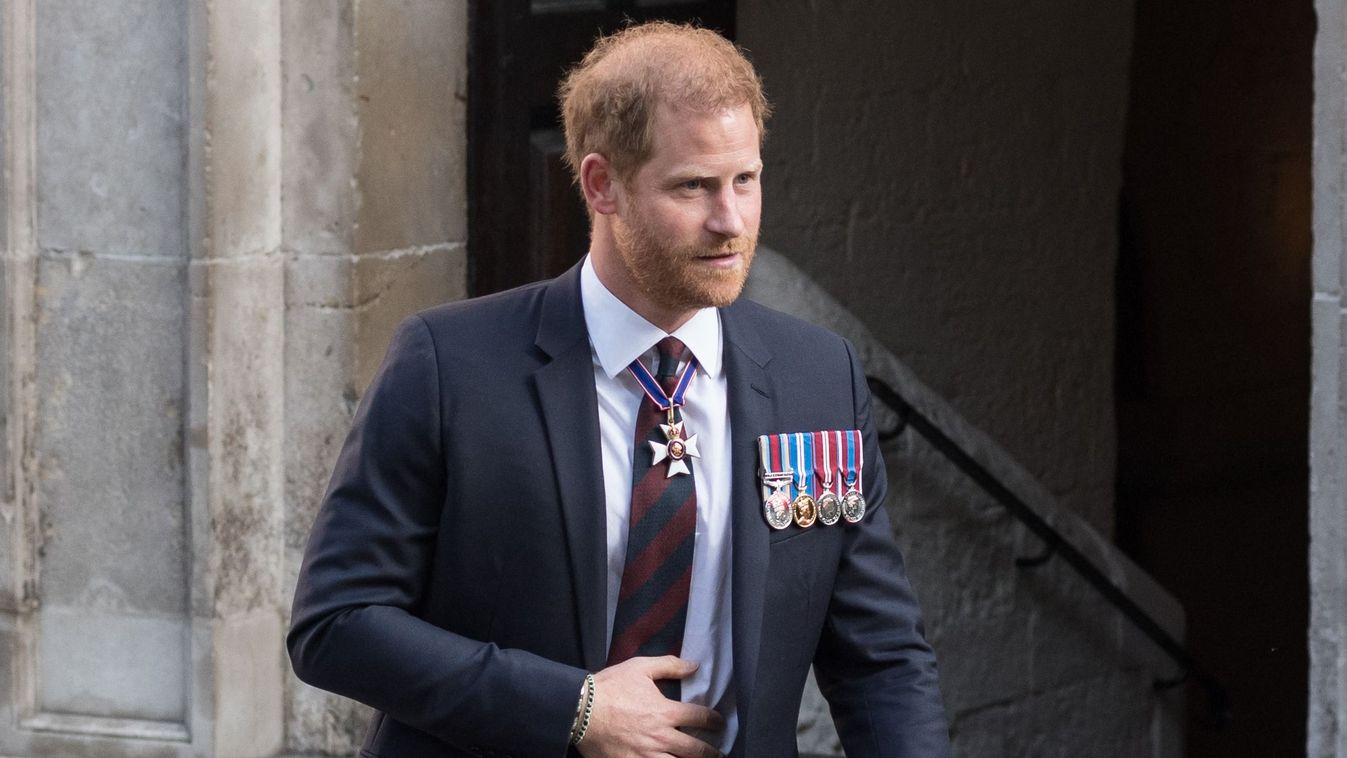 Prince Harry attends Invictus Games Service at St Paul's Cathedral in London