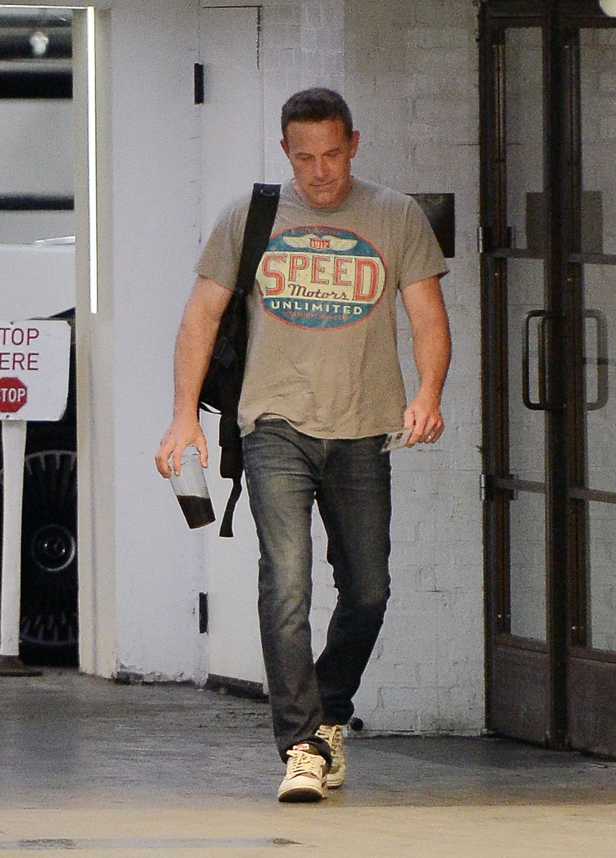 Ben Affleck is Spotted Headed to Work on The July 4th Weekend in Los Angeles