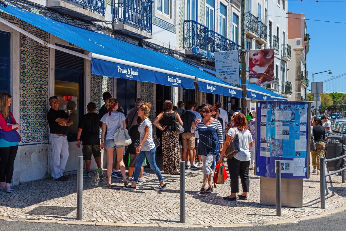 Lisbon,,Portugal.,August,24,,2014:,The,Famous,Pasteis,De,Belem