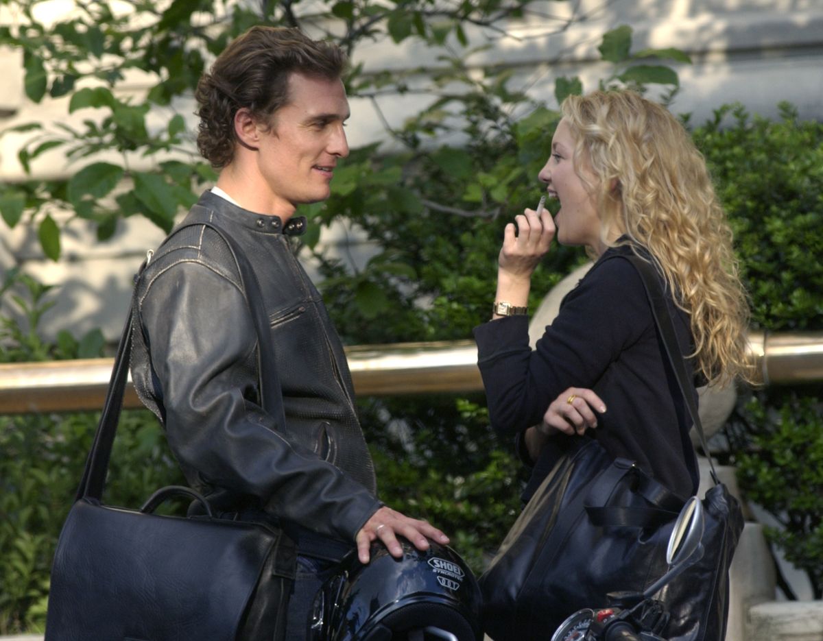 Matthew McConaughey & Kate Hudson On Location for "How To Lose A Guy In Ten Days"