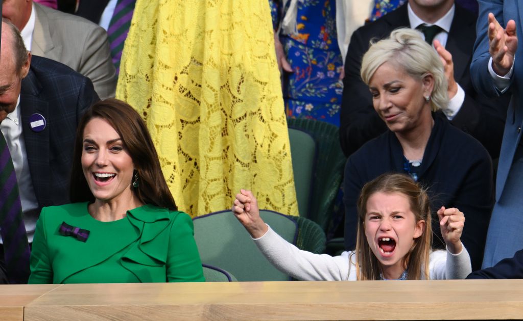 The Prince and Princess of Wales Attend Wimbledon 2023 - Day 14