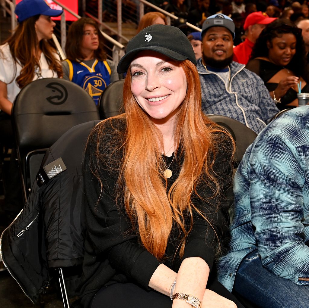 Celebrities Attend Golden State Warriors v Atlanta Hawks