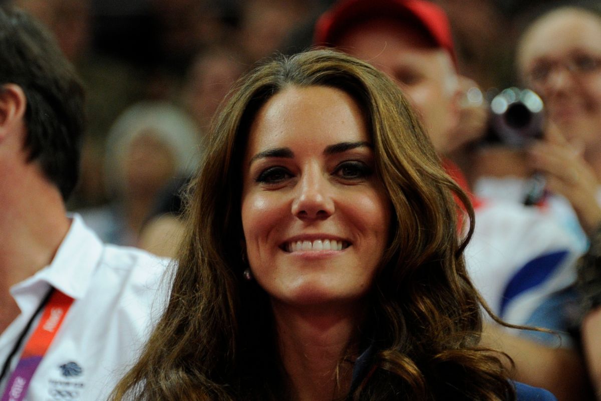 Olympics 2012 - Duchess of Cambridge attends Gymnastics, Katalin hercegné