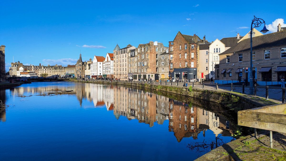 Leith,Edinburgh,,Scotland,-,30,March,2024:,View,At,Leith