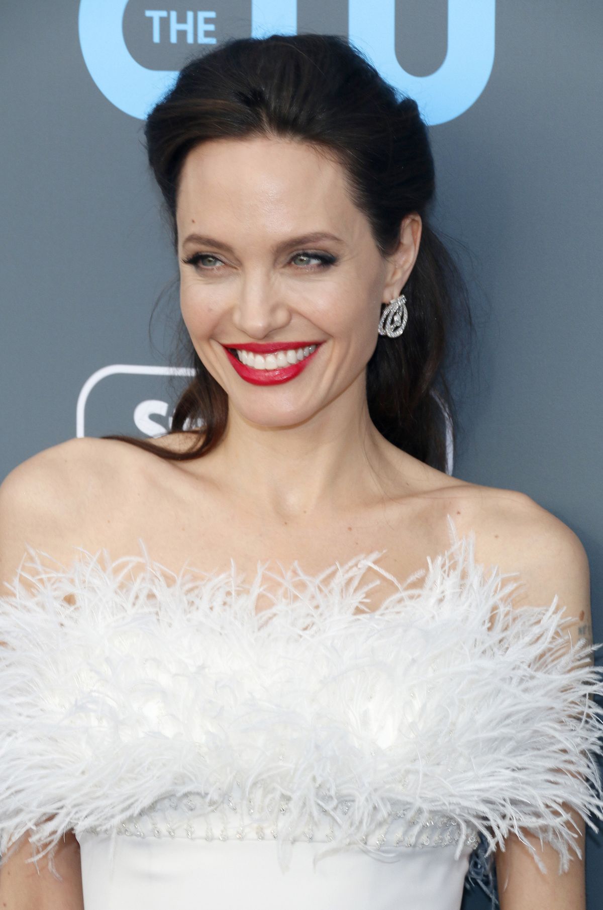 Angelina,Jolie,At,The,23rd,Annual,Critics',Choice,Awards,Held