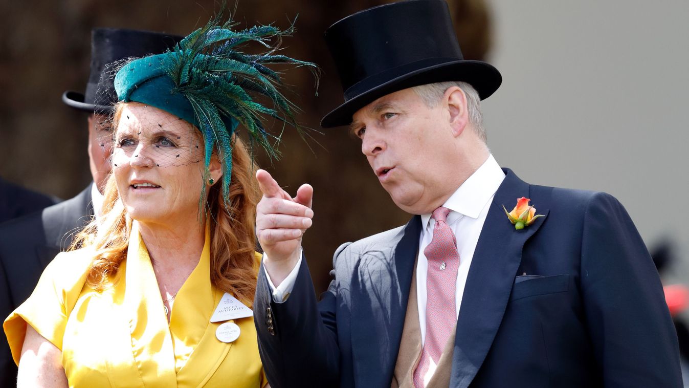 Royal Ascot 2019 - Day Four - András herceg és Sarah Ferguson