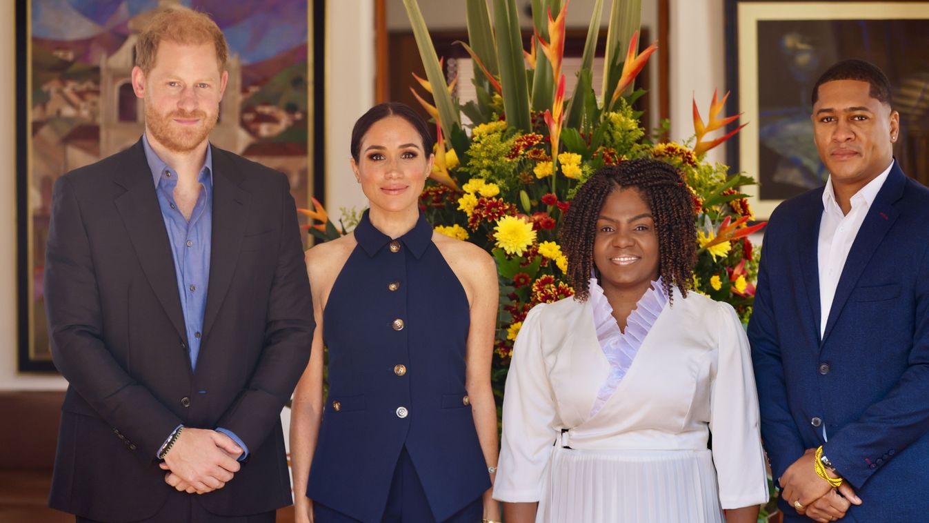 The Duke and Duchess of Sussex Visit Colombia - Day 1