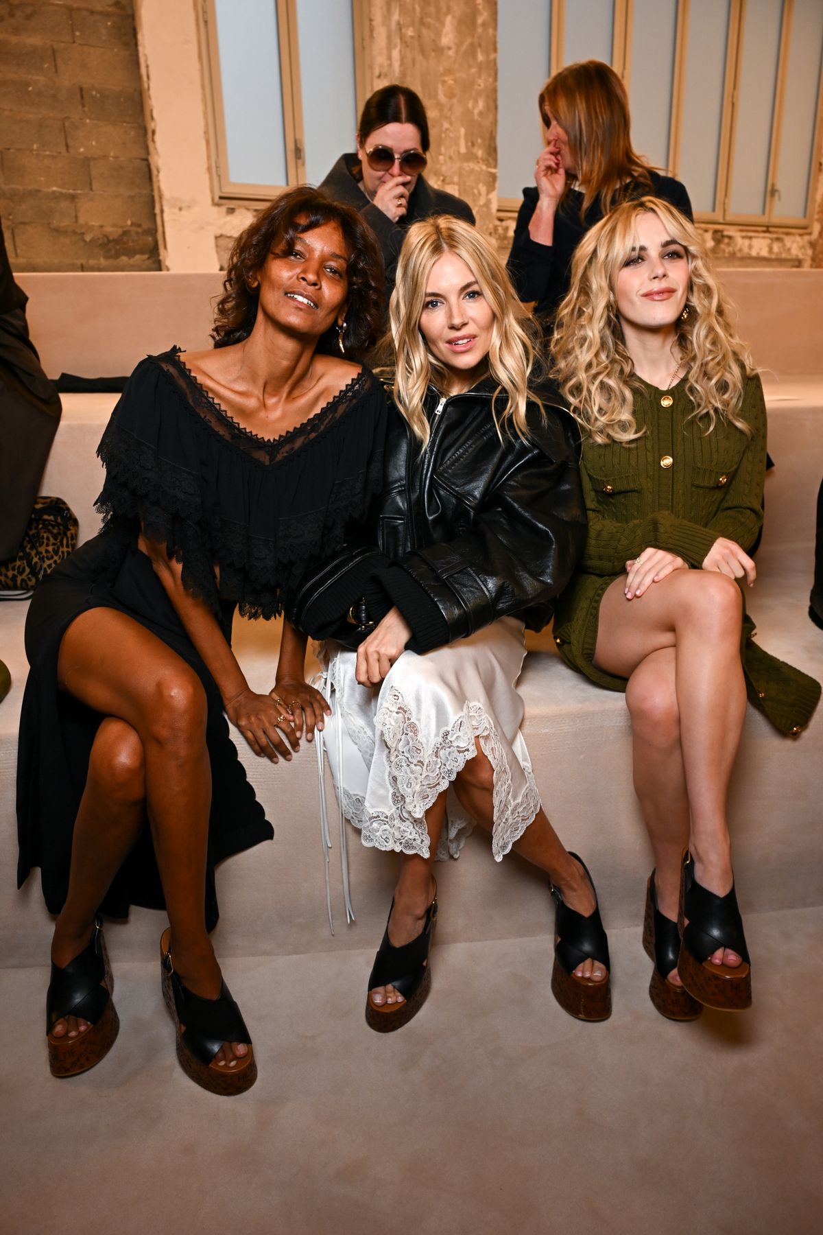 Chloé : Front Row - Paris Fashion Week - Womenswear Fall/Winter 2024-2025