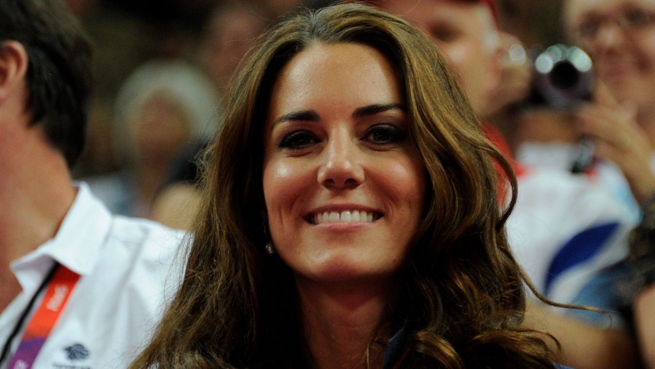 Olympics 2012 - Duchess of Cambridge attends Gymnastics, Katalin hercegné