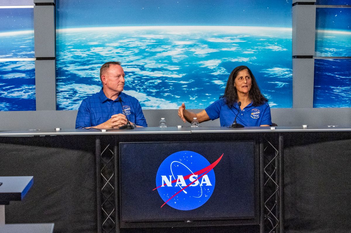 A Boeing Starliner két űrhajósa, Butch Willmore és Sunita Williams