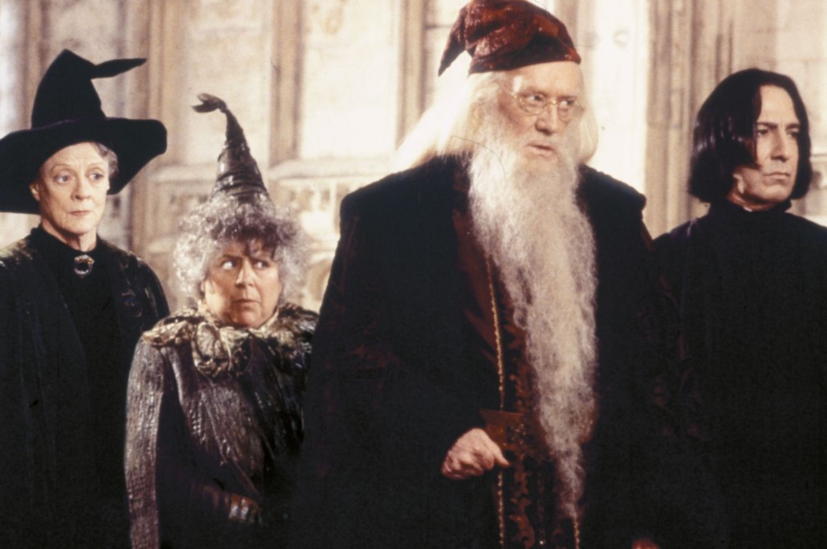 Miriam Margolyes a Harry Potter és a titkok kamrájában