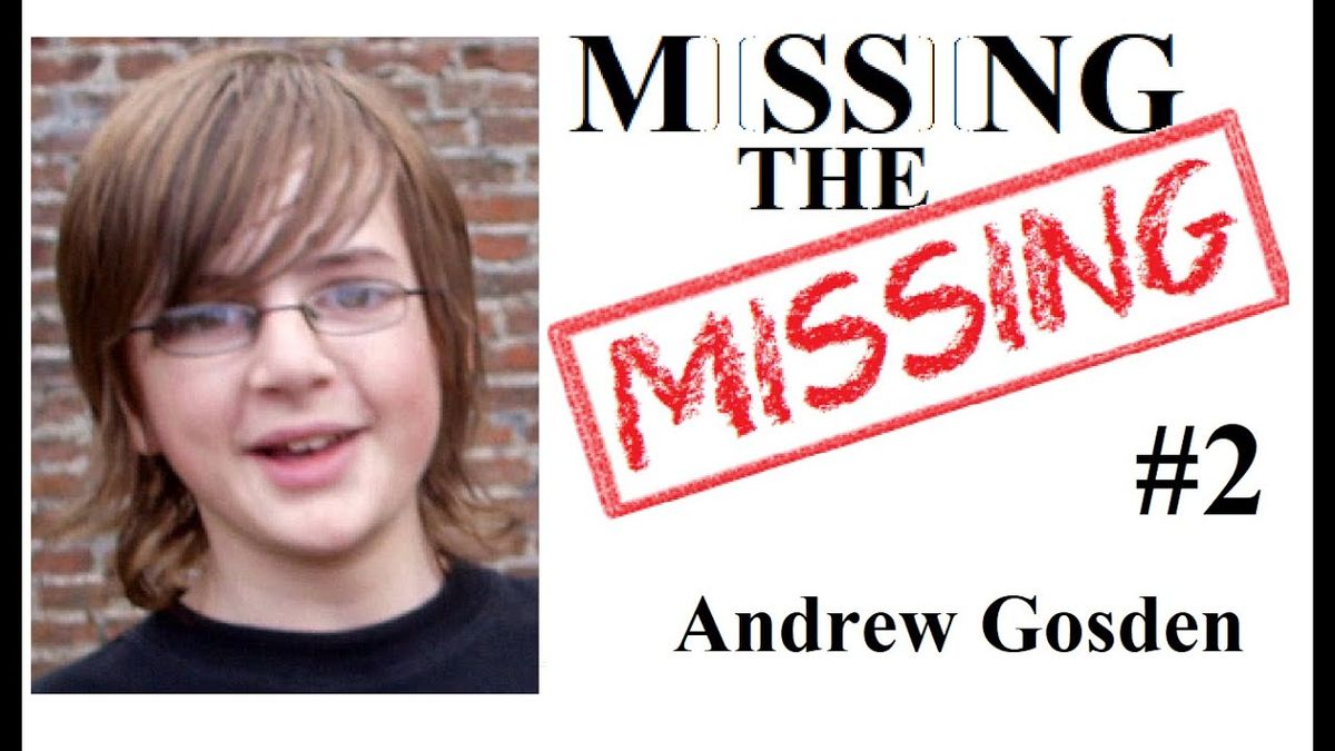 Andrew Gosden, eltűnt gyerekek