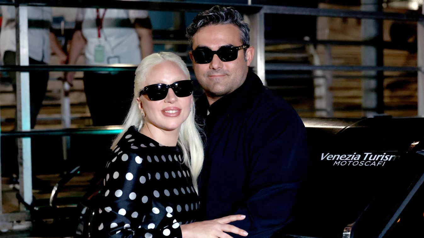 "Joker: Folie à Deux" Cast Arrive In Venice For The 81st Venice International Film Festival. lady gaga, michael polansky